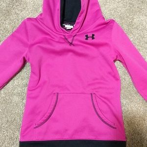 Girls Under Armour Pink Hoodie